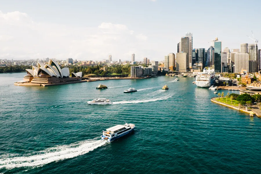 vista ciudad de sidney Australia